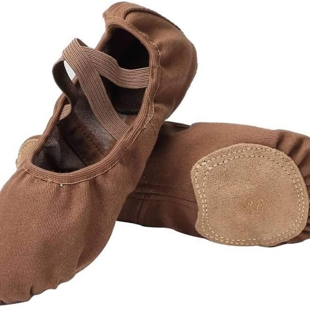 Dance Shoes Girls Stretch Canvas Split Sole Flexible for Women 6.5